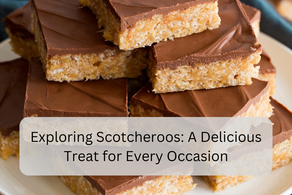 Scotcheroos: A Classic American Dessert