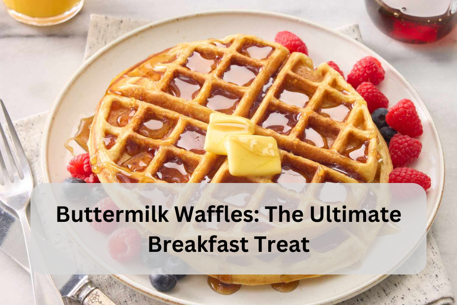 Buttermilk Waffles: The Ultimate Breakfast Treat