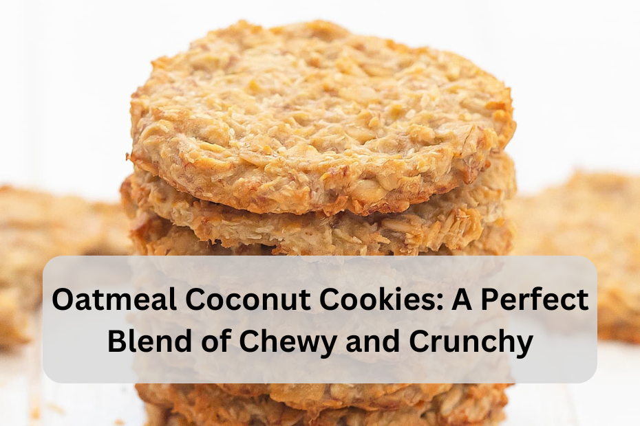 Oatmeal Coconut Cookies: A Perfect Blend of Chewy and Crunchy